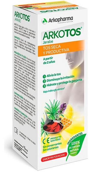 Arkotos jarabe tos seca y productiva 140ml