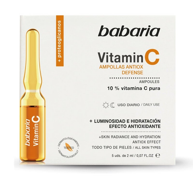 Babaria Ampollas Faciales Vitamina C 5 uds