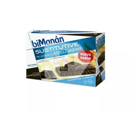 biManán® Sustitutive sabor chocolate intenso 24 barritasen oferta