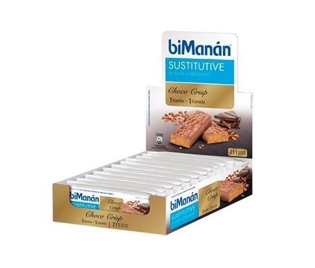 biManán® Chococrisp Snack 12udsen oferta