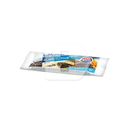 biManán® Sustitutive sabor chocolate negro y blanco 1 barritaen oferta
