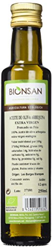 Bionsan Aceite de Oliva Arbequina Extra Virgen - 3 Recipientes de 250 ml - Total: 750 ml