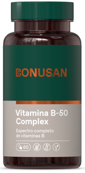 Bonusan Vitamina B-50 Complex 60 Cápsulas