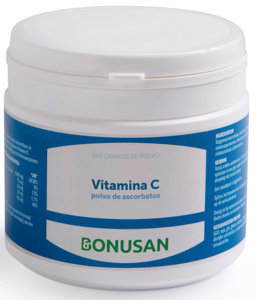 Bonusan Vitamina C Ascorbatos en Polvo 250 gr