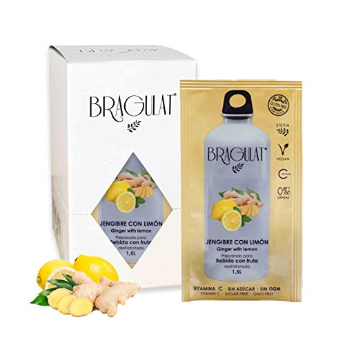 Bragulat Bebida Soluble Jengibre y Limón 15x9g