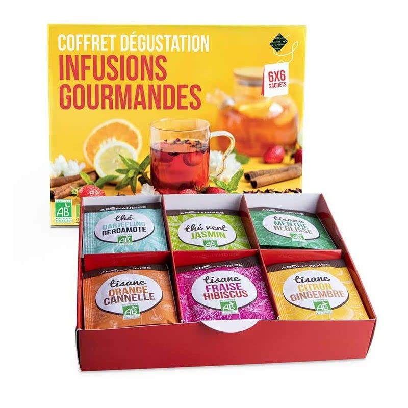 Caja degustación Infusiones Gourmet 36 unidades