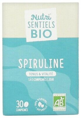 Nutri'sentiel Espirulina Orgánica Tonificación y Vitalidad 30comp