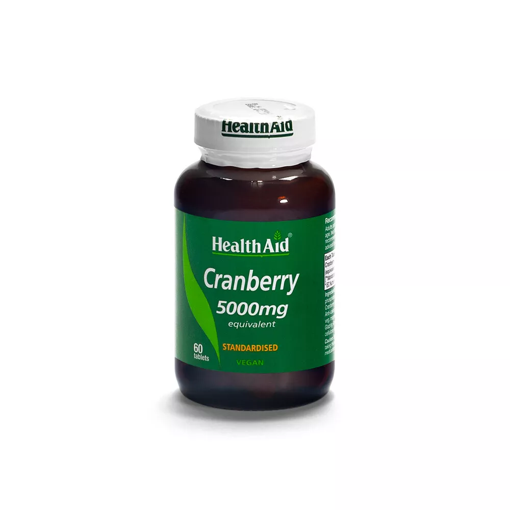 Cranberry 5000mg HealthAid 60 Compresse