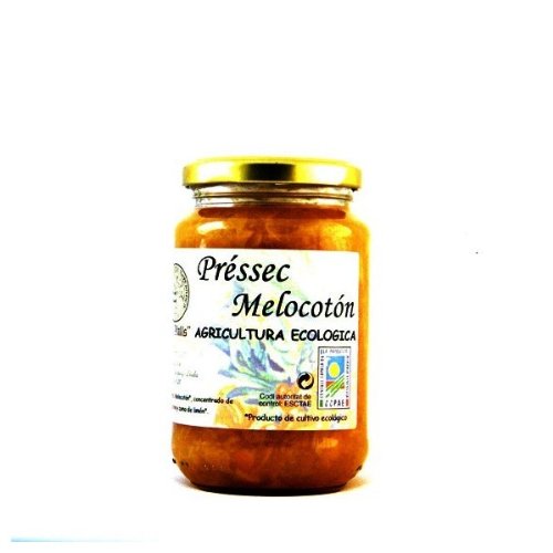 Crema de Melocoton Eco 375gr Cal Valls
