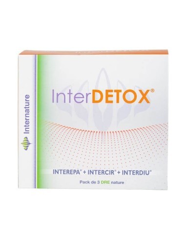Drenature InterDetox de Equisalud, Pack (3 x 30 mililitros)