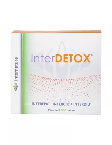 Drenature InterDetox de Equisalud, Pack (3 x 30 mililitros)
