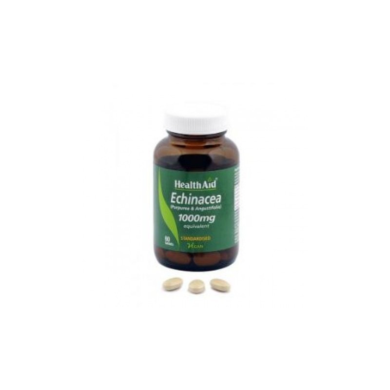 HealthAid Combinación de Equináceas 1.000 mg 60comp