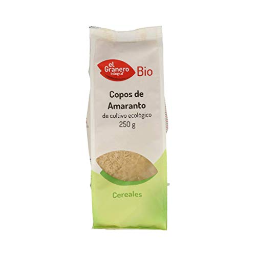 El Granero Integral Copos DE Amaranto Bio gr EN Bolsa, No aplicable, 250 g (Paquete de 1)