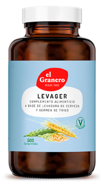 El Granero Integral Levager (Levadura de cerveza y Germen de Trigo) 500 Comprimidos
