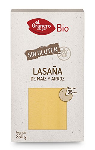 Granero Integral Lasaña Maíz Arroz Sin Gluten Bio 250g
