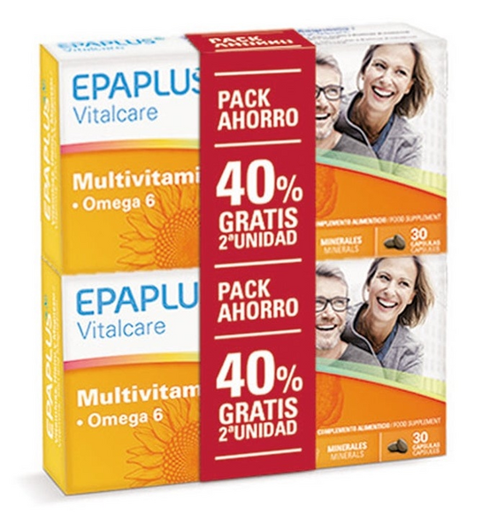 Epa-plus Vitalcare Omega 6 2x30 Cápsulas