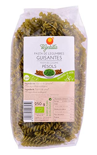 Espirales De Guisantes Bio sin gluten Vegetalia