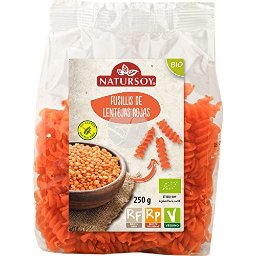 ESPIRALES DE LENTEJAS ROJAS 250gr. BIO