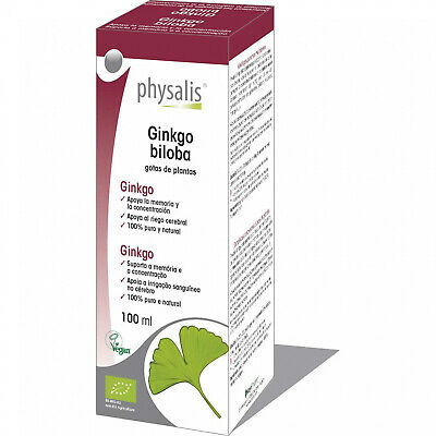 Physalis Ginkgo Biloba Extracto Hidroalcohólico Bio 100ml