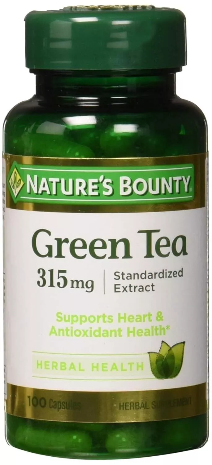Extracto de té verde SM Nature's Bounty 315 mg 100 quilates