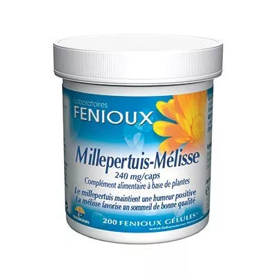 Fenioux Millepertuis Melissa 200caps