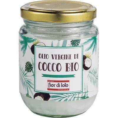 Fior Di Loto Olio Vergine Di Cocco Bio 180g