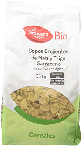 Granero Integral Copos Crujientes Maíz Trigo Sarraceno 350g