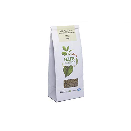 HELPS INFUSIONES - Infusión De Menta Poleo A Granel. Mejora Las Digestiones Y La Respitación. Bolsa Granel De 100 Gramos .