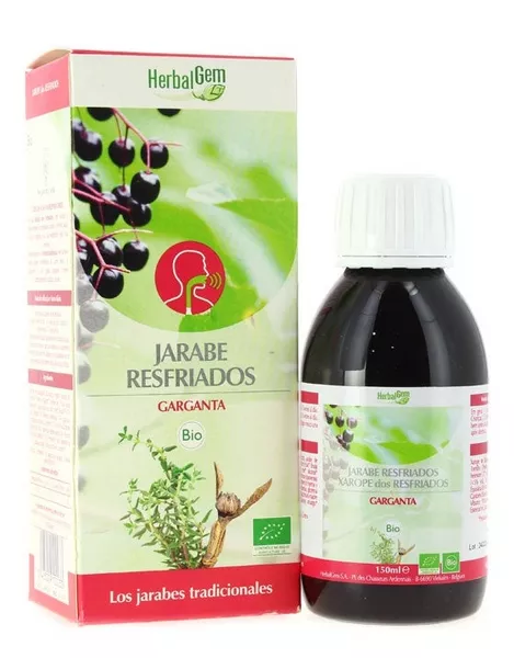 En Oferta Herbal Gem Jarabe Resfriados Garganta Bio 150 Ml