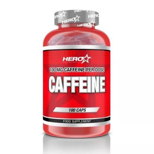 HERO TECH NUTRITION Caffeine 100 CAPSULAS