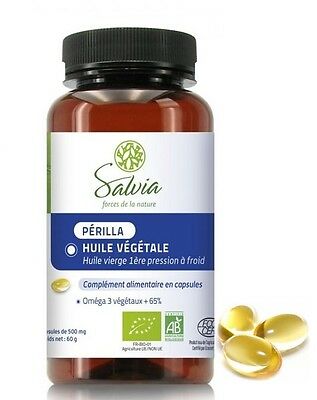 Salvia Vegan 3 Perilla Aceite vegetal 90 Cápsulas