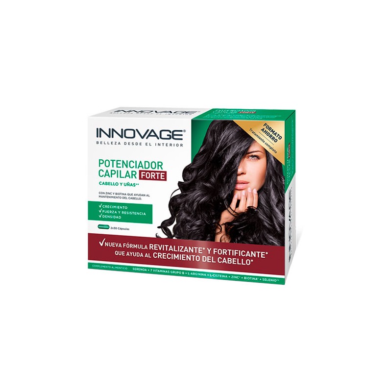 Innovage Potenciador Capilar Forte Duplo 2x30 Cápsulas