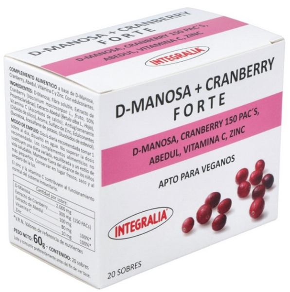 Integralia D-Manosa y Arándanos Forte 20 Sobres