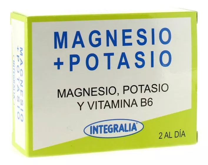 En Oferta Magnesio + Potasio Integralia 60Cap