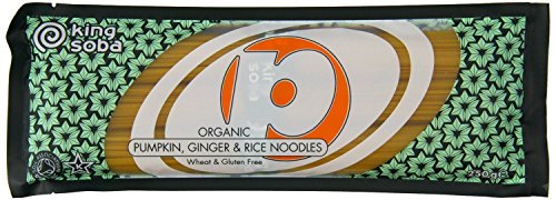 King Soba Noodles Arroz Integal ConJengibre Y Calabaza250g