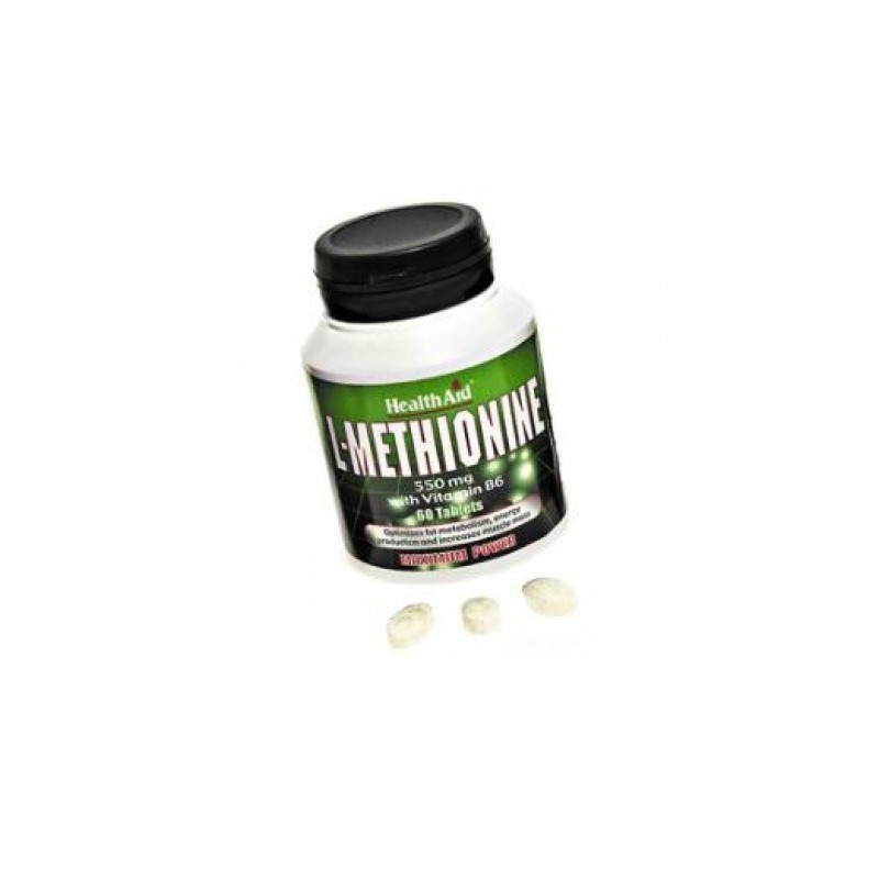 L-METHIONINA 60comp. HEALTH AID