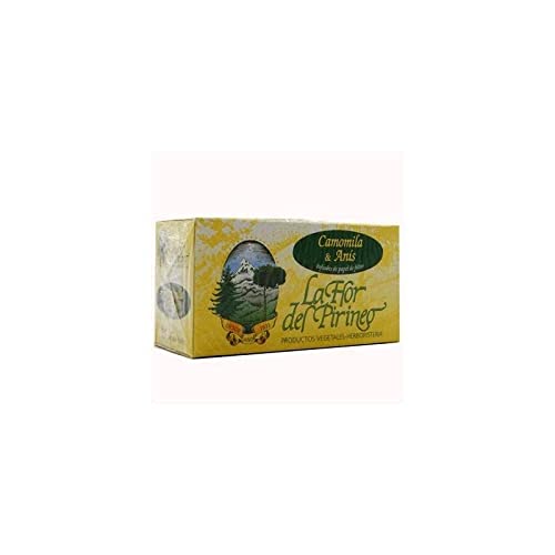 La Flor del Pirineo Manzanilla Anís Infusión 25uds