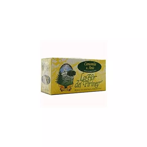 La Flor del Pirineo Manzanilla Anís Infusión 25uds