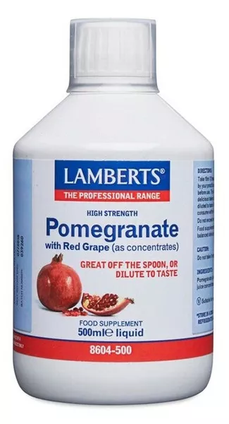 Lamberts Concentrado De Granadas Y Uvas 500ml