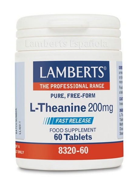 Lamberts L-Teanina 200Mg 60 Comprimidos