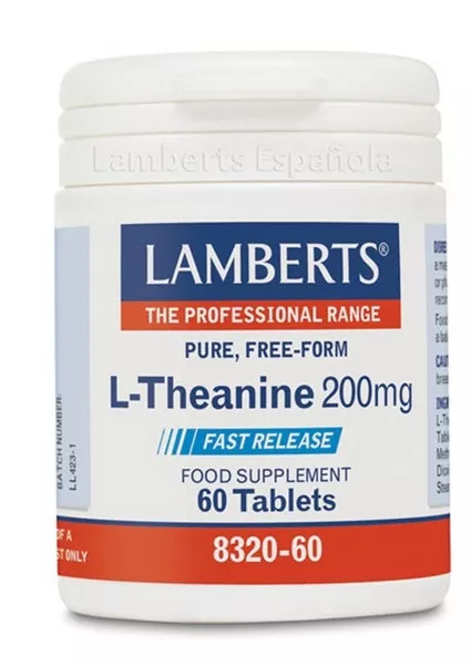 Lamberts L-Teanina 200mg 60 Comprimidos