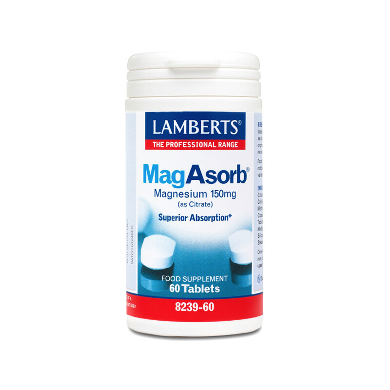 LAMBERTS MagAsorb 150mg 60 comprimidos