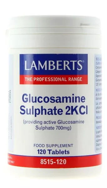 Lamberts Sulfato De Glucosamina 2kci 1000mg 120 Tabs
