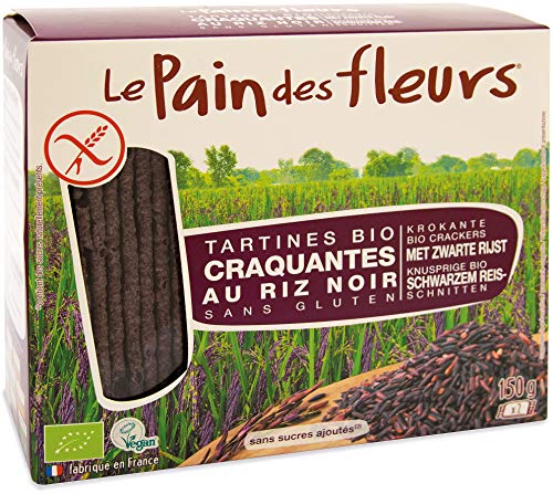 Pan Flores Arroz Negro Bio 150g