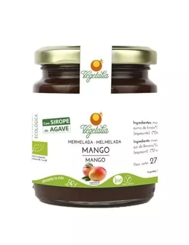 Mermelada De Mango con Agave Bio Vegano Vegetalia