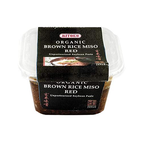 Miso rojo de arroz integral no pasteurizado bio Mitoku 300g