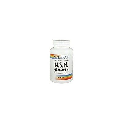 Solaray Msm Glucosamina 60 Cap