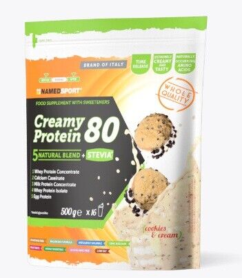Named Sport Creamy Protein Integratore Alimentare 80 Cookies & Cream