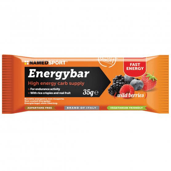 Named Sport Energybar Wild Berries Barretta Energetica Ai Frutti Rossi 35g