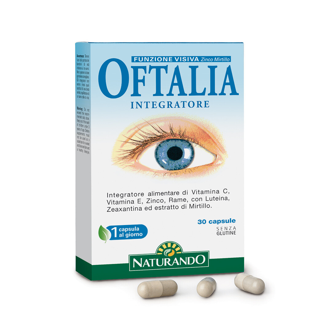 Naturando Oftalia Integratore Alimentare 30 Capsule